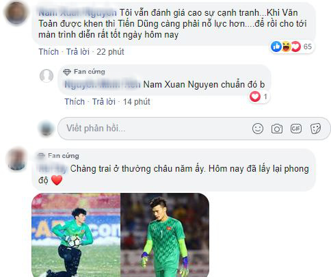 Dân mạng Việt Nam khen tới tấp Bùi Tiến Dũng sau trận đấu U23 Việt Nam hòa 0-0 U23 UAE: Best lật mặt là đây - Ảnh 6.