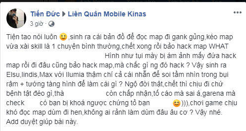 Game thủ Liên Quân Mobile bị tố Hack map: Elsu, Lindis, Max rồi Nhẫn Phong Thần để làm gì?  - Ảnh 3.