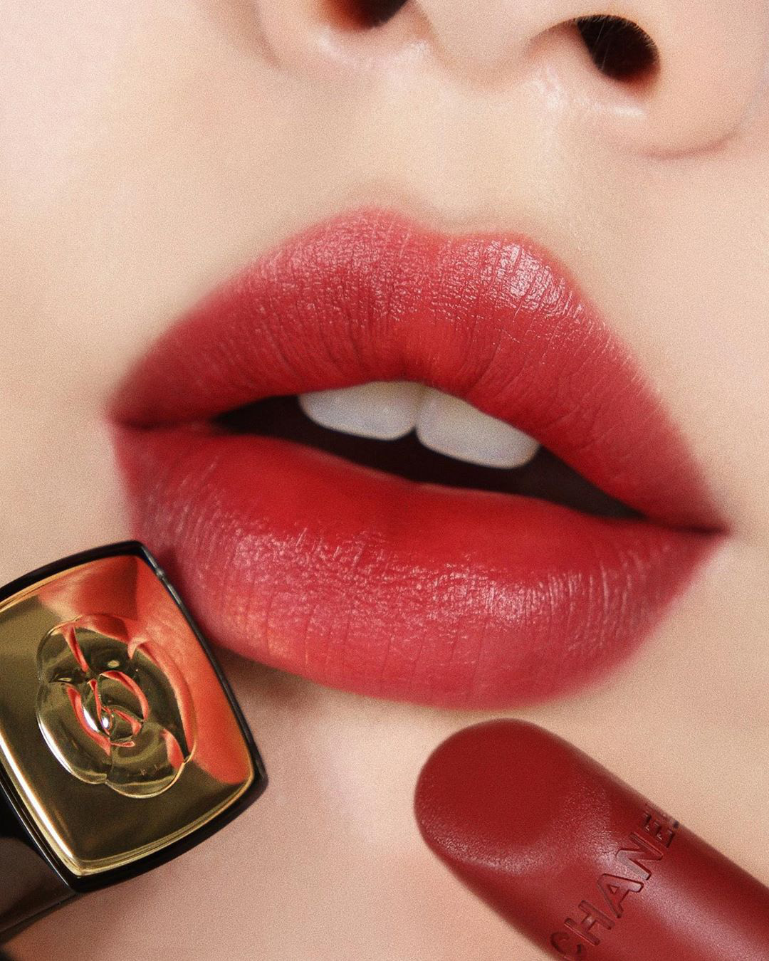 Chanel Rouge Tentation 169 Rouge Allure Luminous Intense Lip Colour  Review  Swatches