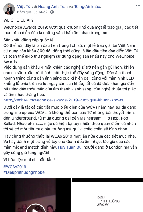 Những chia sẻ tràn đầy cảm hứng và sự trân trọng của Ban Sứ Giả về WeChoice Awards 2019 - Ảnh 24.