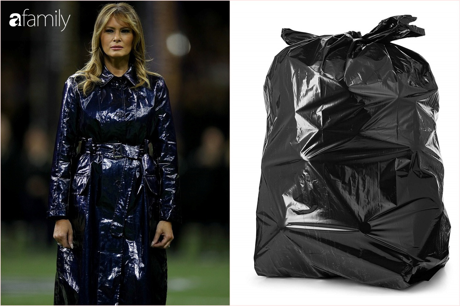 Đắng lòng cho phu nhân Melania Trump: Diện áo hiệu 50 triệu mà bị ví như khoác túi đựng rác - Ảnh 3.