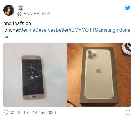 Jennie bị đối xử không công bằng tại sự kiện quảng bá Galaxy A71, fan BLACKPINK giận tím người, đập nát điện thoại và kêu gọi tẩy chay Samsung - Ảnh 5.