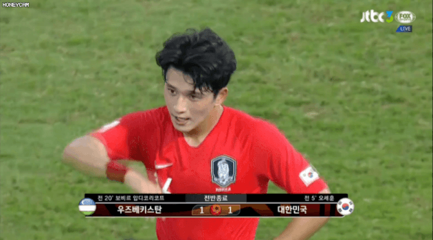 Cầu thủ đẹp trai nhất Hàn Quốc gây sốt tại giải U23 châu Á: Chỉ một khoảnh khắc thôi cũng đủ khiến dân tình phải điêu đứng - Ảnh 1.