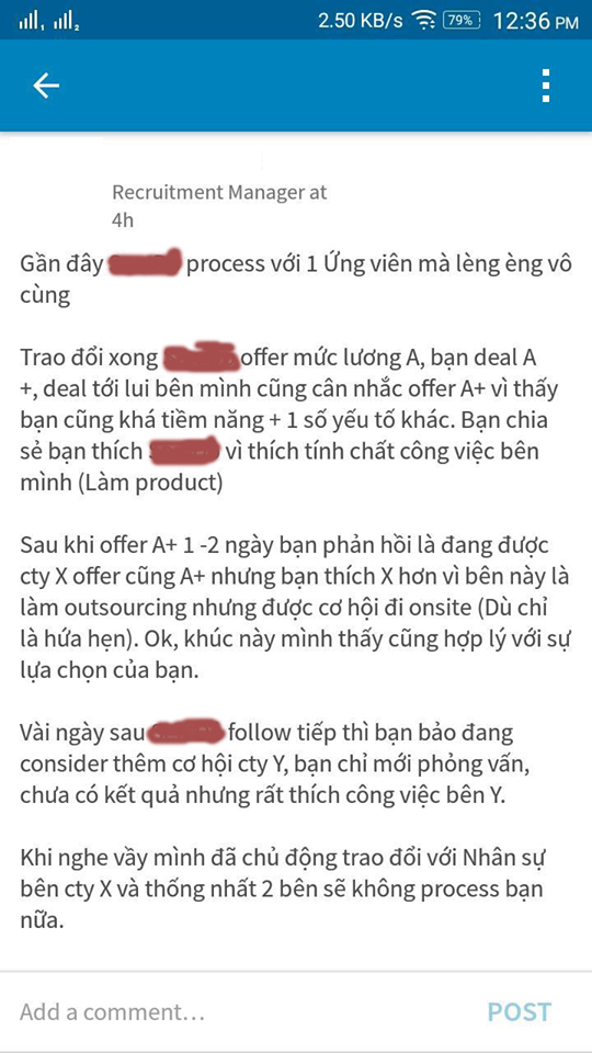 Phối hợp với nhau triệt đường ứng viên “đứng núi này trông núi nọ”, nhà tuyển dụng khiến dân công sở tranh cãi nảy lửa - Ảnh 2.