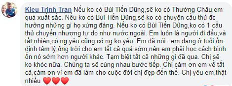 Dân mạng phản dame cực gắt câu nói gây tranh cãi của người chị Bùi Tiến Dũng: Nếu không có Dũng sẽ không có kỳ tích Thường Châu, em xuất sắc nhất - Ảnh 1.