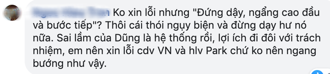 Người chú của Bùi Tiến Dũng phát biểu phản bác cư dân mạng: Rất mừng vì không thấy status của Dũng có lời xin lỗi, người hâm mộ đã cho Dũng được gì? - Ảnh 4.