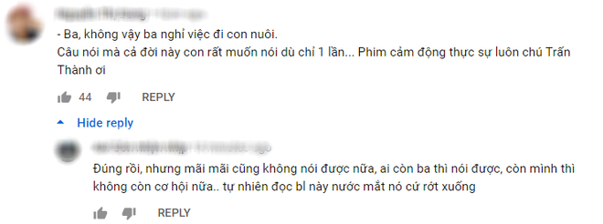 Bố Già của Trấn Thành ngày càng được khen nức nở: Phim quá đời, thấm đến từng câu thoại tới khóc sưng mắt vì xúc động - Ảnh 4.