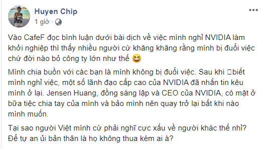 Huyền Chip phản pháo cực gắt với tin đồn bị đuổi việc ở tập đoàn triệu đô Mỹ: Nghĩ xấu về người khác để an ủi bản thân là không thua kém ai à? - Ảnh 2.