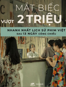 Mắt Biếc đạp đổ mọi kỷ lục với 2 triệu vé trong 13 ngày