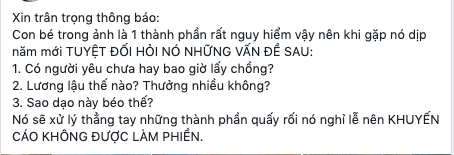 Nỗi &aacute;m ảnh mang t&ecirc;n những c&acirc;u hỏi kh&oacute; đỡ ng&agrave;y Tết khiến nhiều bạn trẻ giận t&iacute;m người: Lương th&aacute;ng bao nhi&ecirc;u, chưa lấy chồng &agrave;? - Ảnh 3.