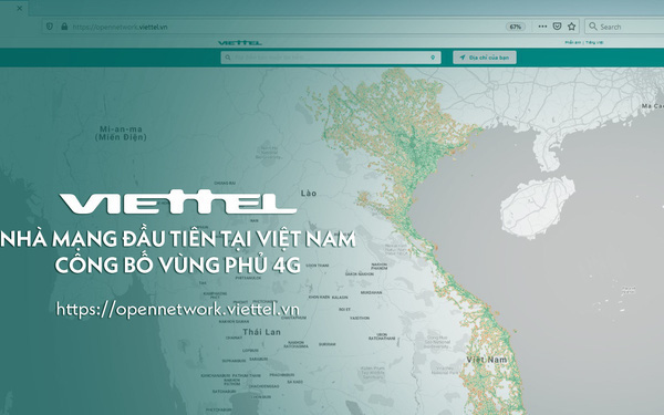Viettel công bố bản đồ phủ sóng 4G, người Việt nay đã kiểm tra được chất lượng mạng 4G mình đang sử dụng - Ảnh 1.