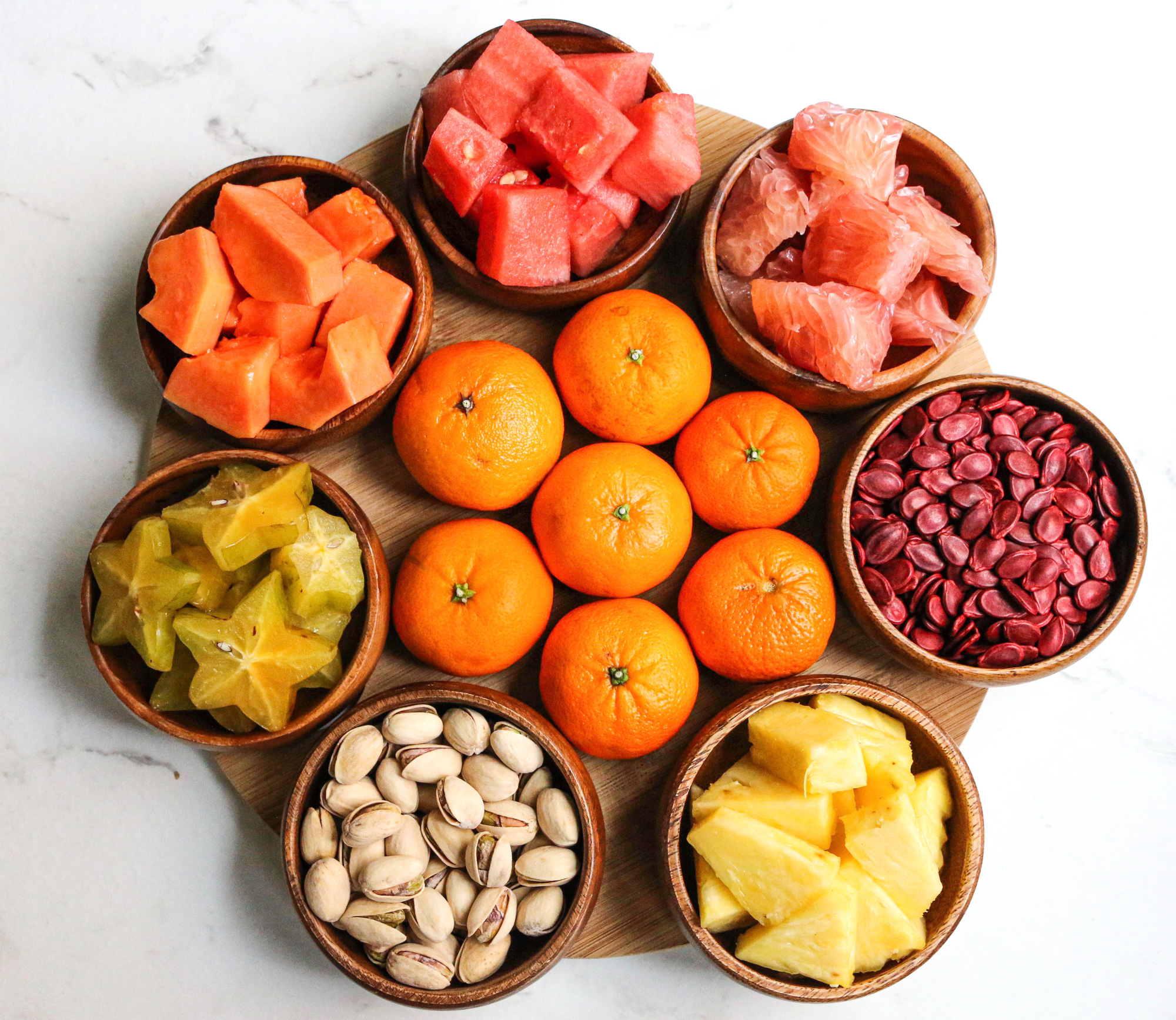Chuyên gia tư vấn dinh dưỡng Emma Phạm gợi ý 10 mâm hoa quả, bánh kẹo ăn Tết vừa healthy vừa bổ dưỡng - Ảnh 6.