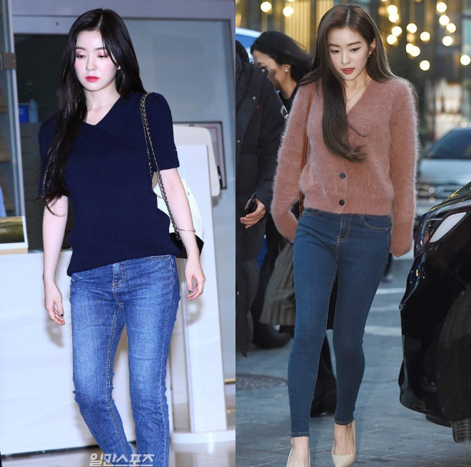 Quần ống rộng trendy là thế nhưng Irene lại sủng ái quần skinny “lỗi mốt” - Ảnh 5.