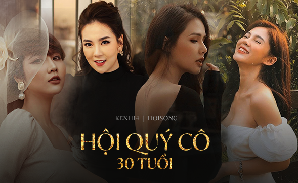 Hội quý cô 30 tuổi Thu Hoài - Phanh Lee - Huyền Lizzie - Mai Ngọc - Ảnh 1.