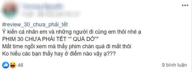 Mới hốt trọn 11 tỉ ngày Mùng 1, 30 Chưa Phải Tết đang làm dậy sóng MXH vì chất lượng không như kì vọng? - Ảnh 5.