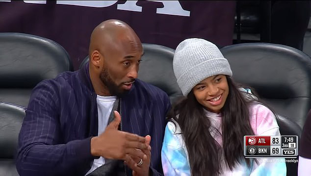 Nhói lòng trước clip ghi lại khoảnh khắc tình cảm của Kobe Bryant và con gái 13 tuổi Gianna, được quay ngay trước khi cả hai thiệt mạng thương tâm sau vụ rơi máy bay - Ảnh 2.