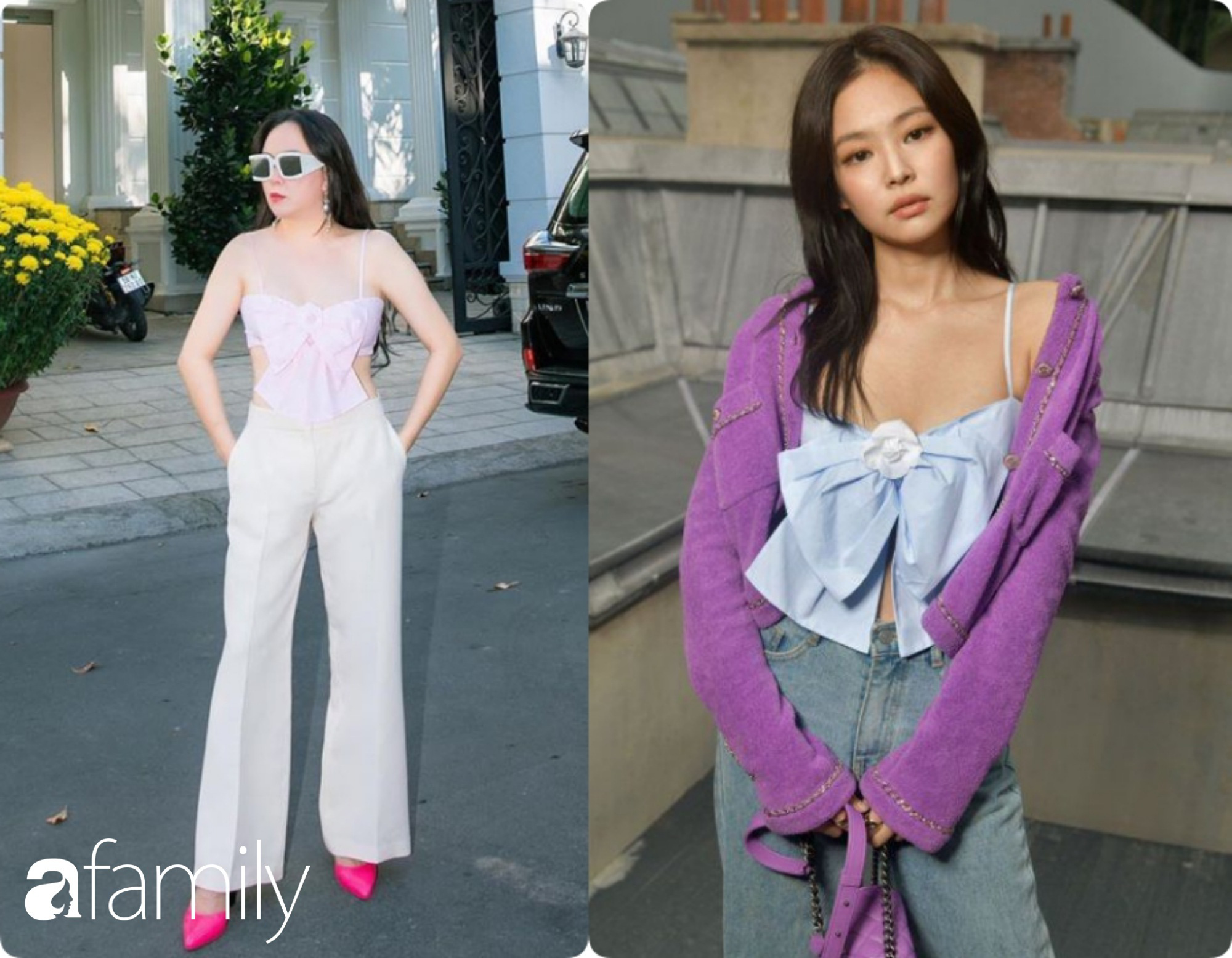 Mặc lại chiếc áo đụng hàng với Jennie, nhưng có ai ngờ Phượng Chanel sửa sai bằng pha khoe body bạo tay thế này - Ảnh 6.