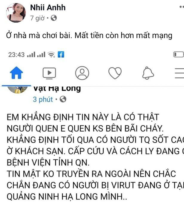 Công an Quảng Ninh, Hải Phòng truy tìm kẻ tung tin nhiều người nhiễm bệnh do virus corona - Ảnh 2.