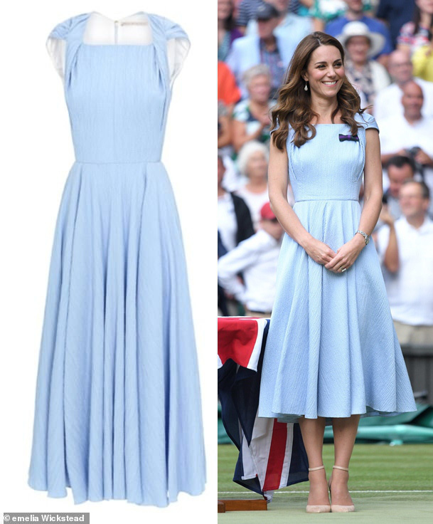 Bộ sưu tập váy xanh của Công nương Kate Middleton  Ngôi sao