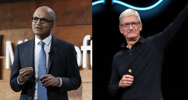 Apple 1,3 nghìn tỷ, Microsoft 1,23 nghìn tỷ: Cuộc đua kỳ lạ của 2 vị CEO đại tài bậc nhất thế giới - Ảnh 3.