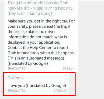Nhắn tin sai ch&iacute;nh tả lại kết hợp c&ugrave;ng Google dịch, những t&agrave;i xế c&ocirc;ng nghệ khiến du kh&aacute;ch sợ xanh mặt với loạt hiểu lầm kh&oacute; đỡ - Ảnh 5.