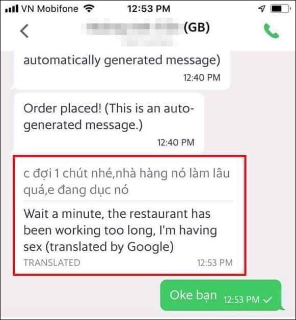 Nhắn tin sai ch&iacute;nh tả lại kết hợp c&ugrave;ng Google dịch, những t&agrave;i xế c&ocirc;ng nghệ khiến du kh&aacute;ch sợ xanh mặt với loạt hiểu lầm kh&oacute; đỡ - Ảnh 6.