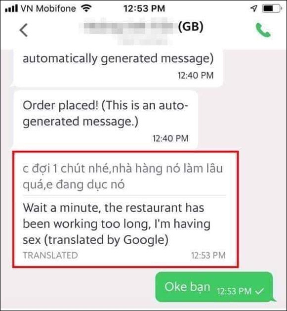 Nhắn tin sai chính tả lại kết hợp cùng Google dịch, những tài xế công nghệ khiến du khách sợ xanh mặt với loạt hiểu lầm khó đỡ - Ảnh 6.