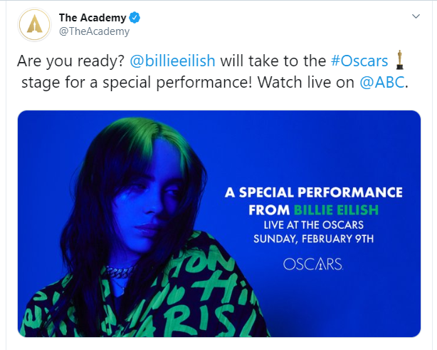 Vừa viết nên lịch sử tại Grammy, Billie Eilish chinh thức có màn trình diễn bất ngờ tại Oscar: thời tới cản không kịp? - Ảnh 1.