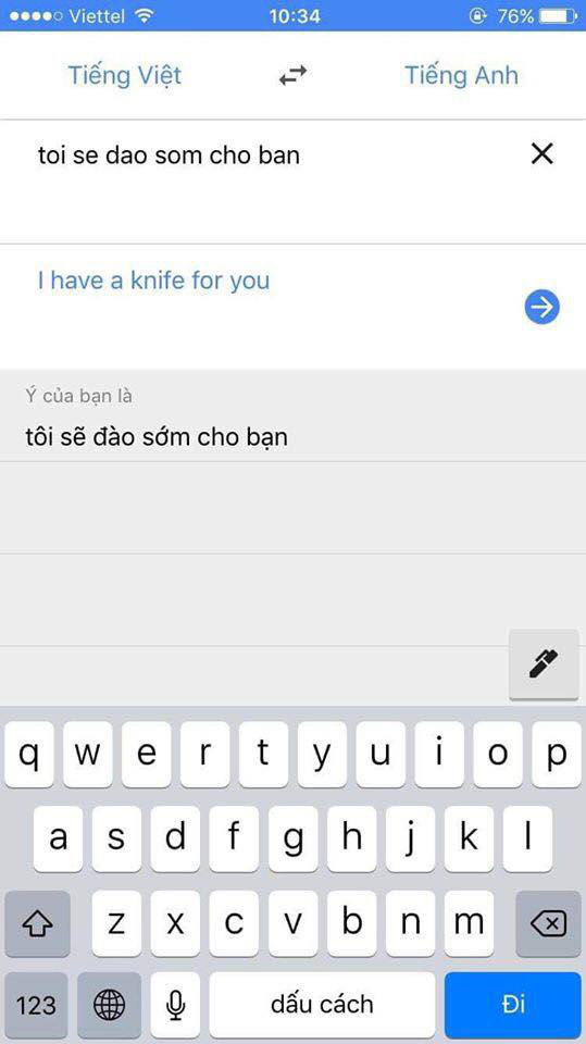 Không hiểu tiếng Việt, khách Tây nhờ Google đọc tin nhắn của tài xế giao hàng và hãi hùng hủy đơn trong tích tắc  - Ảnh 2.