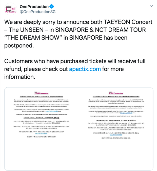 Lịch trình sao Kpop lao đao vì đại dịch Virus Corona: Taeyeon huỷ solo concert, Lisa hoãn lịch quay tại Trung Quốc, riêng Winner vẫn tổ chức concert tại Việt Nam - Ảnh 3.