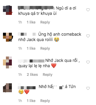 Nửa đêm Jack lên instagram đăng hình mới thả thính Nếu mình quay trở lại, fan đồng loạt bày tỏ: Comeback đi nhớ lắm rồi! - Ảnh 3.