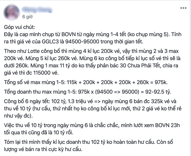 Khán giả đặt nghi vấn với kỉ lục trăm tỉ của Gái Già Lắm Chiêu 3: Con số nghe có hư cấu quá không?  - Ảnh 7.