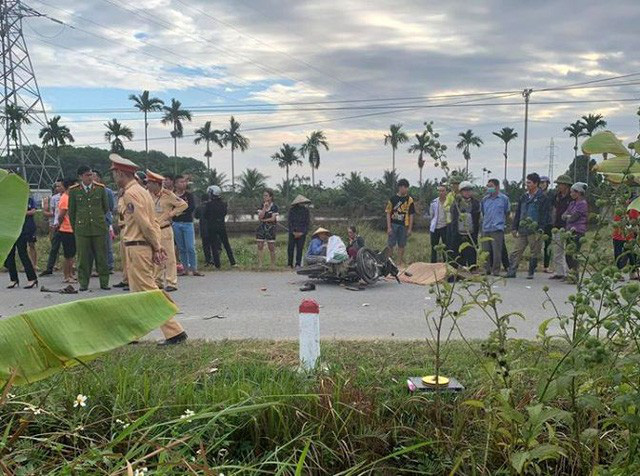 Hải Dương: Hai xe m&aacute;y đấu đầu, 1 người tử vong  - Ảnh 1.