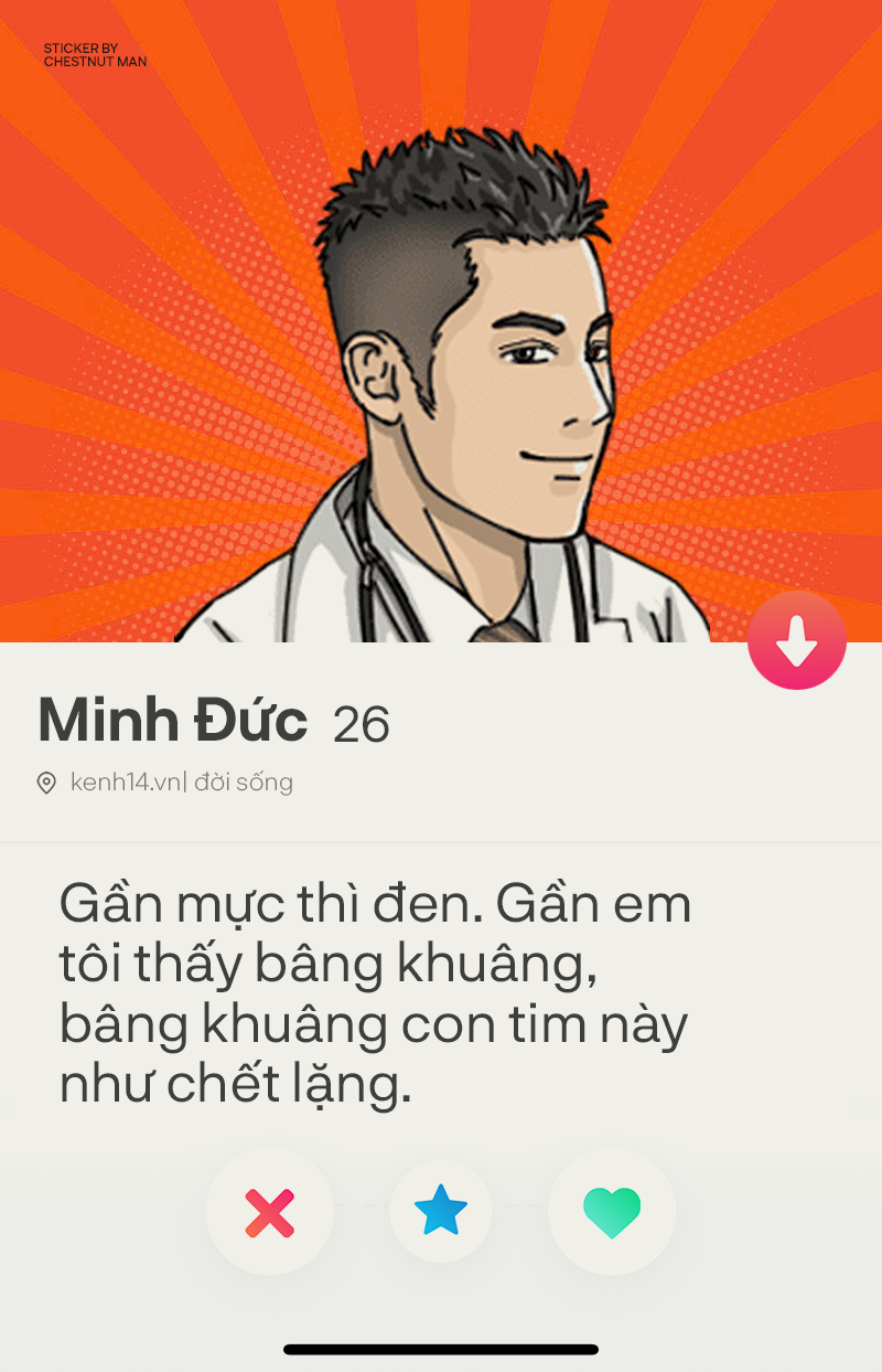 Loạt bio Tinder nhìn là muốn quẹt phải ngay và luôn: Toàn cao thủ thả thính bằng thơ là đây chứ đâu! - Ảnh 9. Loạt bio Tinder nhìn là muốn quẹt phải ngay và luôn: Toàn cao thủ thả thính bằng thơ là đây chứ đâu! - Ảnh 9.