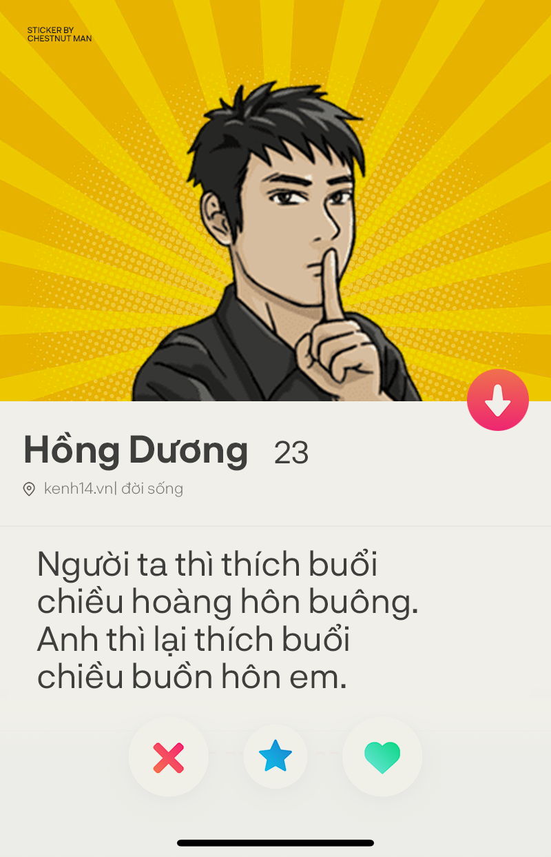 Loạt bio Tinder nhìn là muốn quẹt phải ngay và luôn: Toàn cao thủ thả thính bằng thơ là đây chứ đâu! - Ảnh 2. Loạt bio Tinder nhìn là muốn quẹt phải ngay và luôn: Toàn cao thủ thả thính bằng thơ là đây chứ đâu! - Ảnh 2.