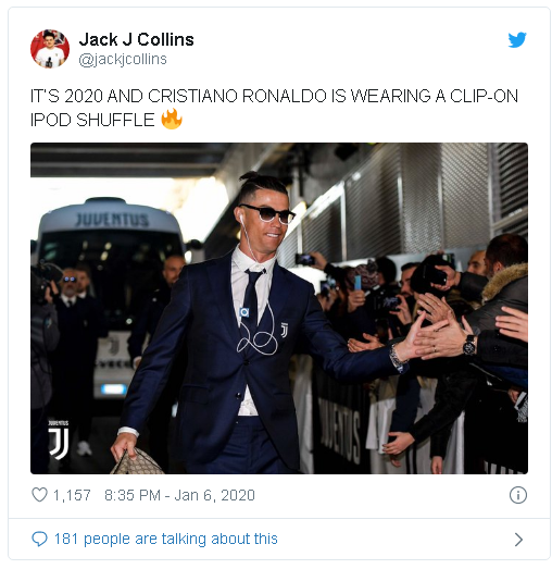 Nhà giàu không cần phô trương: Siêu sao Cristiano Ronaldo vẫn nghe nhạc bằng iPod Shuffle từ đời tám hoánh - Ảnh 3.