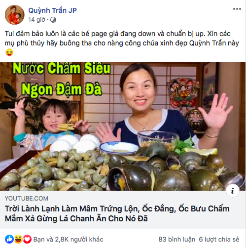 Đăng vlog mới trong nỗi lo bị “ăn cắp” trắng trợn, Quỳnh Trần JP cầu cứu cư dân mạng vào góp sức “diệt hoạ” - Ảnh 2.