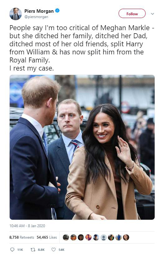 MC nổi tiếng nhất nước Anh nặng nề chỉ trích Meghan hết ghẻ lạnh gia đình, bạn bè mình rồi lại chia rẽ Harry với William và hoàng gia - Ảnh 4.