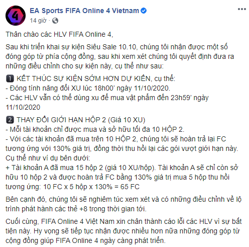 Biến căng FIFA Online 4: Hàng loạt đại gia sở hữu tài khoản nghìn tỷ BP bất ngờ nghỉ game vì bức xúc Garena - Ảnh 4.