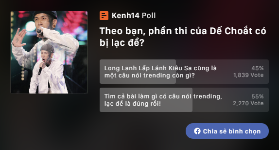 Bị nói lạc đề ở Rap Việt, Dế Choắt tự tạo luôn trend mới, HLV Wowy liền ủng hộ nhiệt tình - Ảnh 4.