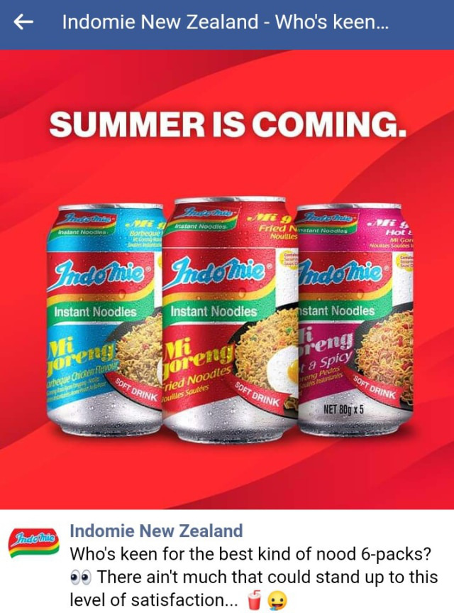Sự thật ngã ngửa về thông tin hãng mì Indomie tung ra thị trường nước giải khát vị... mì tôm - Ảnh 1.