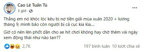 Quản lý SBTC lại úp mở chuyện một tuyển thủ VCS bị nợ lương, cộng đồng gọi tên Dia1 - Ảnh 1.