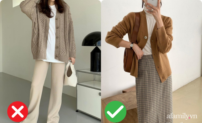 3 kiểu diện cardigan biến bạn thành thảm họa thời trang, kém sang không cứu nổi - Ảnh 1.