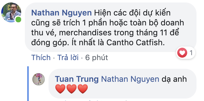 Đau xót vì miền Trung gặp lũ, Ngô Tuấn Trung đứng lên kêu gọi lập quỹ từ thiện và câu trả lời ấm lòng của lãnh đạo đội Cantho Catfish - Ảnh 2.