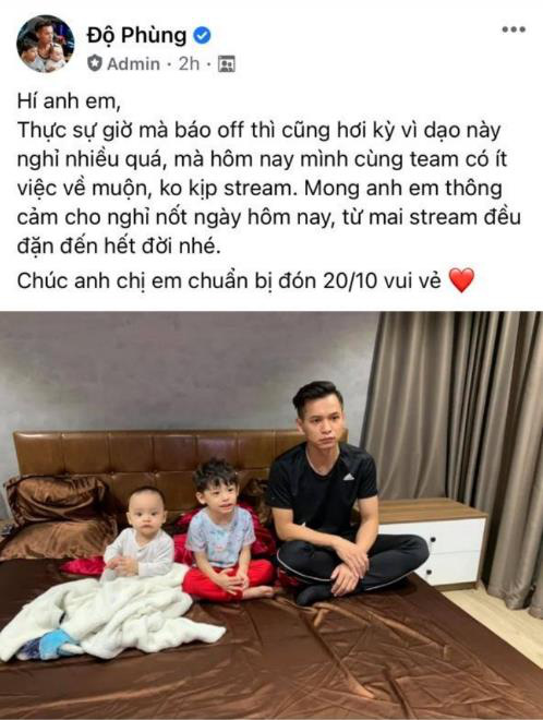 Báo off stream đột xuất, Độ Mixi ngay lập tức bị fan bóc phốt đánh lẻ với hội streamer đình đám - Ảnh 1.