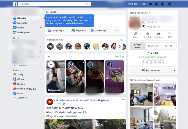 Ngán ngẩm giao diện Facebook mới, đây là cách quay xe về giao diện cũ - Ảnh 4.