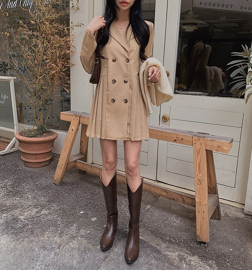 11 công thức váy + boots rõ xinh, các nàng ghim ngay để từ giờ đến cuối năm luôn mặc đẹp - Ảnh 11. 11 công thức váy + boots rõ xinh, các nàng ghim ngay để từ giờ đến cuối năm luôn mặc đẹp - Ảnh 11.