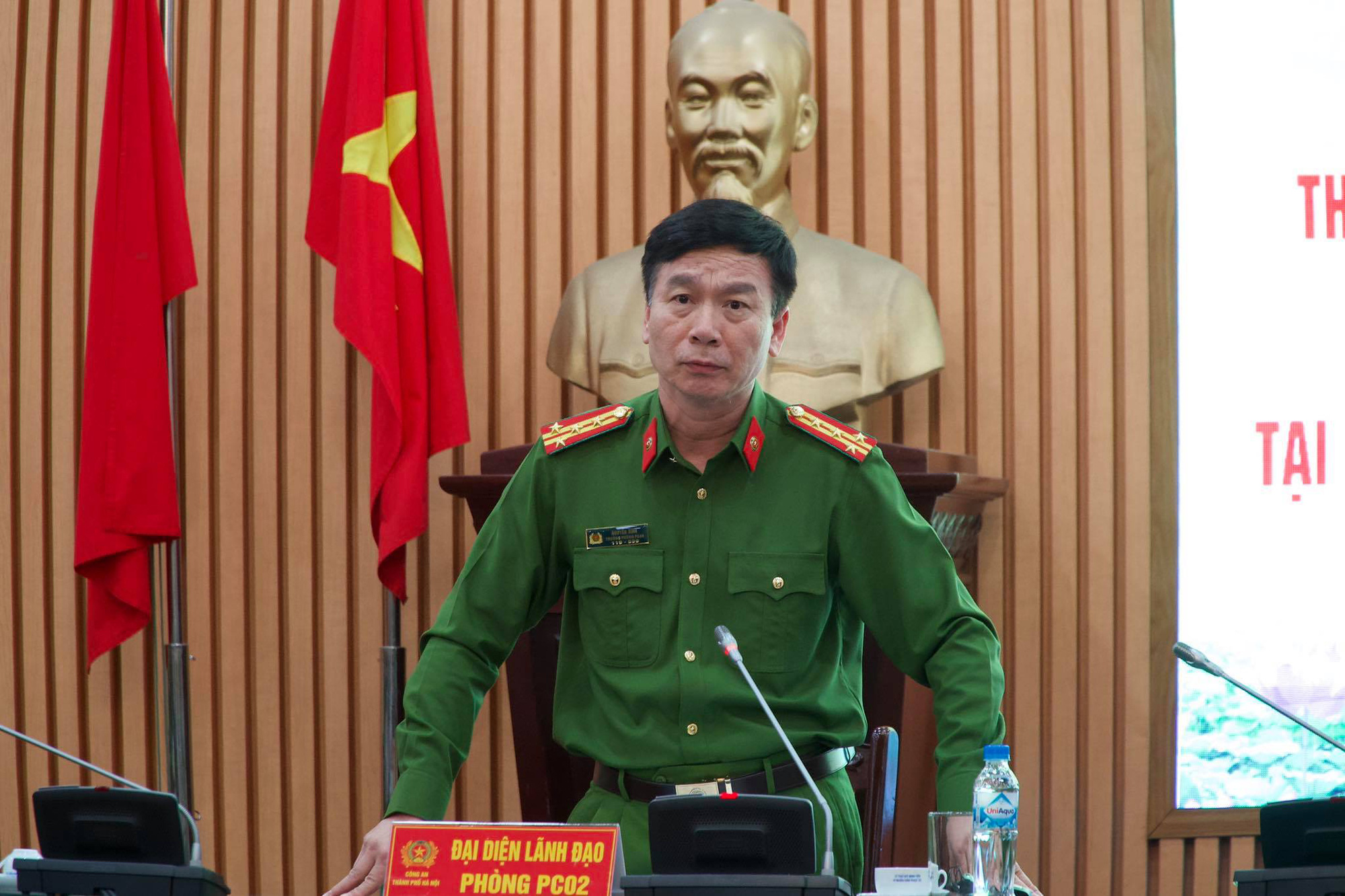 Press conference on the murder of students in the Bank: Subject Trung returned to his drug addiction, was rude and had many tricks against violence - Photo 4.