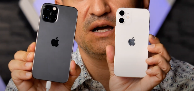 Video hài hước: Đập hộp iPhone 12 mini đúng nghĩa, nhỏ đúng bằng 1 đốt ngón tay - Ảnh 5.