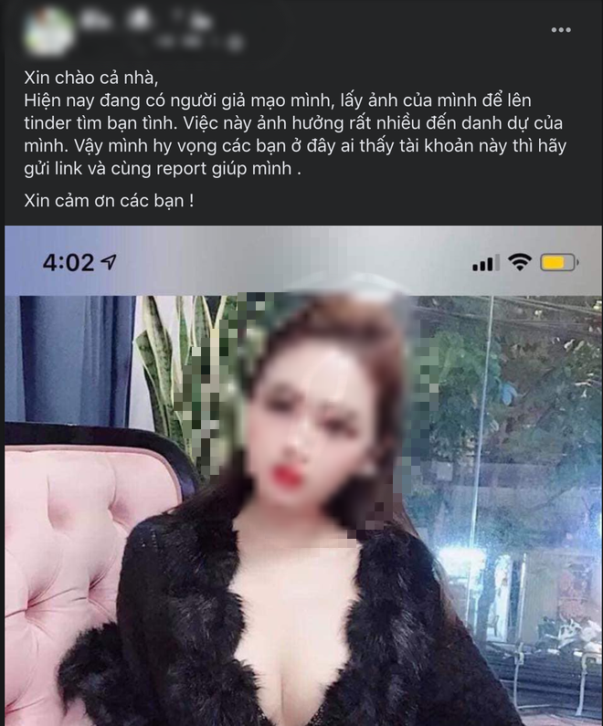 Cảnh báo: Nhiều hình ảnh, thông tin cá nhân bị giả danh lên Tinder tìm Sugar Daddy - Ảnh 2.